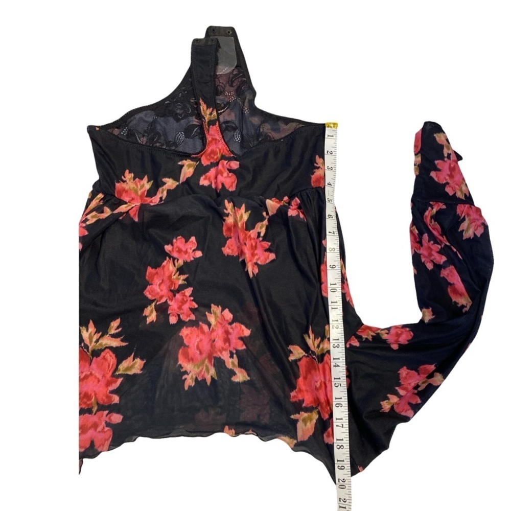 Free People x Intimately Undercover Printed Bodysuit Size M NWOT Floral - Picture 9 of 17